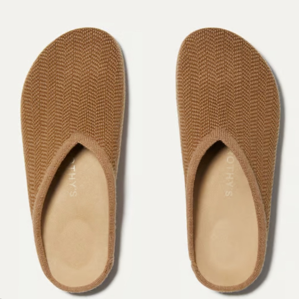 Rothy's The Casual Clog - Teak Herringbone// SIZE 10